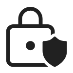 Lock Shield SVG Icon
